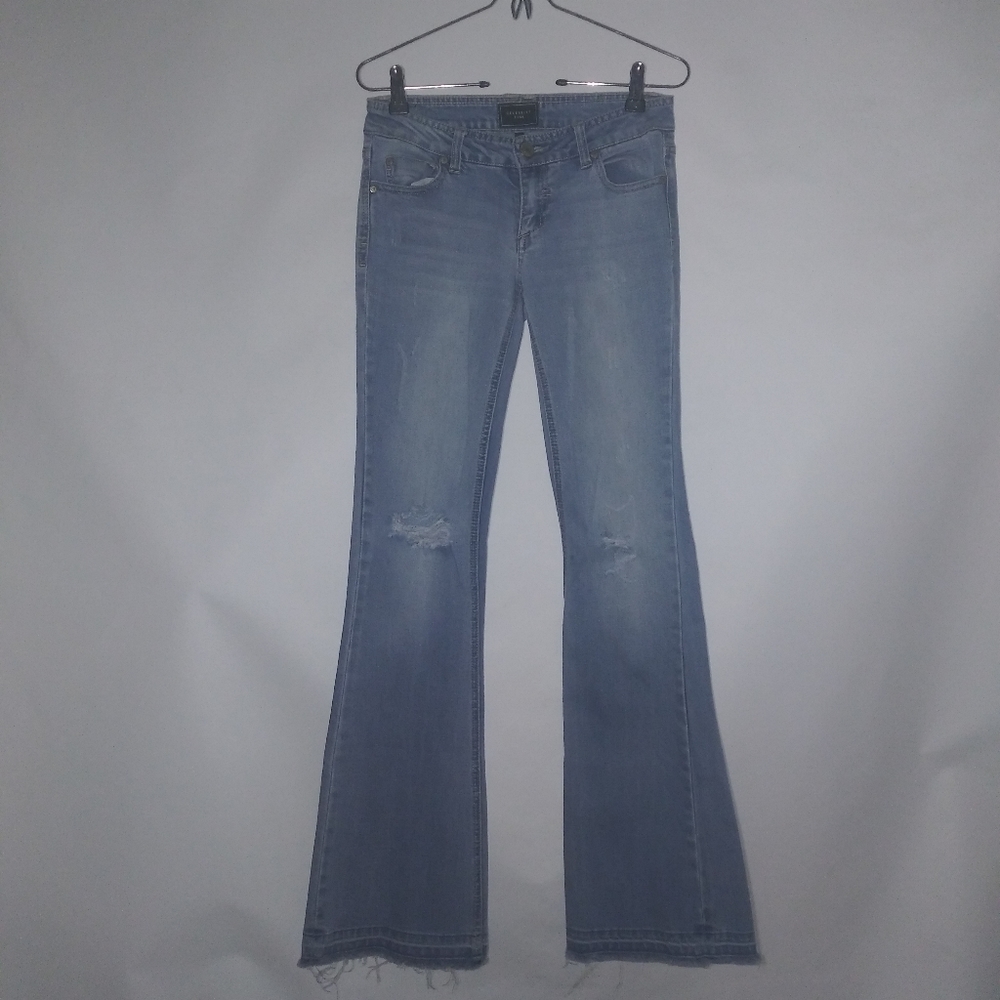 Celebritypink distressed  flare jeans